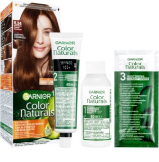 Garnier Color Naturals Creme Haarfarbe Farbton 5.34 Mahagony Brown 1 St.