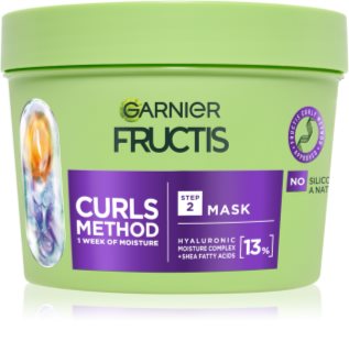 Garnier Fructis Curls Method maschera idratante capelli per capelli mossi e ricci 370 ml