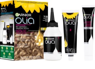 Garnier Olia Big Kit permanentná farba na vlasy odtieň 7.13 Beige Dark Blond 1 ks