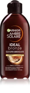 Garnier Ambre Solaire Ideal Bronze olio autoabbronzante con olio di cocco 200 ml