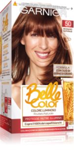 Garnier Belle Color cor para cabelo permanente tom Mogano Naturale 1 un.