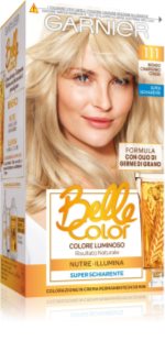 Garnier Belle Color tinte permanente para cabello tono Biondo Chiarissimo Cenere Naturale 1 ud