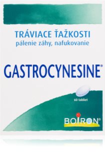 Boiron Gastrocynesine tablety na liečbu tráviacich ťažkostí 60 tbl