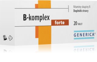 Generica B-komplex Forte kombinace vitaminů skupiny B