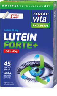 Maxi Vita Exclusive Lutein forte+ kapsuly na podporu zdravia zraku 45 cps