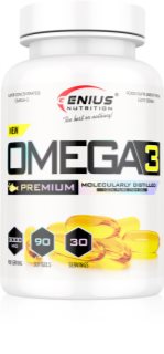 Genius Nutrition Omega-3 tablete cu acizi grași esențiali 90 buc