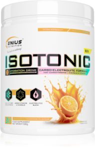 Genius Nutrition Isotonic pulbere pentru asigurarea echilibrului electrolitic aroma Tangerine 600 g