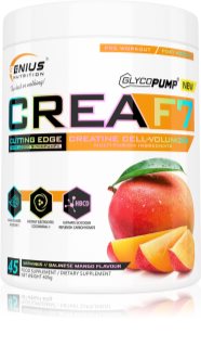 Genius Nutrition CreaF7 favorizează performanțele sportive aroma Balinese Mango 405 g