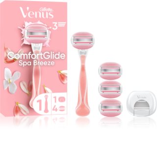Gillette Venus ComfortGlide Spa Breeze Britvica za žene + zamjenske britvice 4 kom