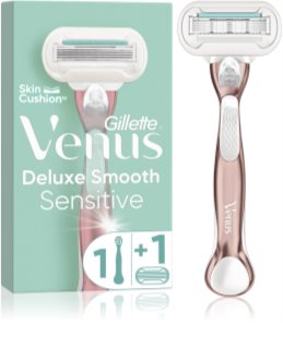 Gillette Venus Deluxe Smooth Sensitive Rosegold Бритва + змінні щітки 1 кс