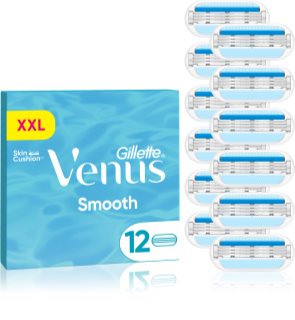 Gillette Venus Smooth pakaitiniai peiliukai 12 vnt.