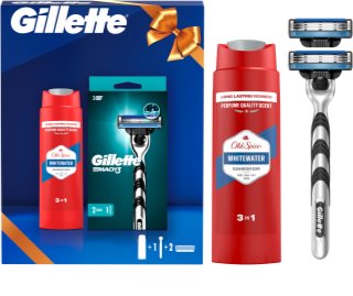 Gillette Whitewater + Mach3 Gift Set dárková sada