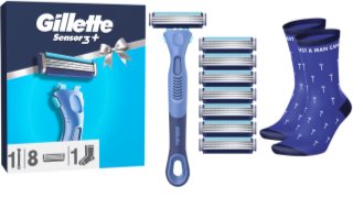 Gillette Sensor 3+ Gift Set Gavesæt til barbering
