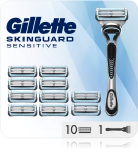 Gillette Skinguard Sensitive бритва + запасні леза 11 кс