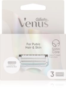 Gillette Venus For Pubic Hair&Skin Резервни остриета за оформяне на бикини линията