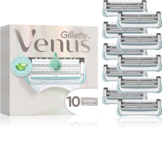 Gillette Venus Satin Care Pubic Hair&Skin lame di ricambio per regolare la zona bikini