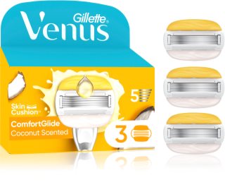 Gillette Venus ComfortGlide Coconut náhradné žiletky 3 ks