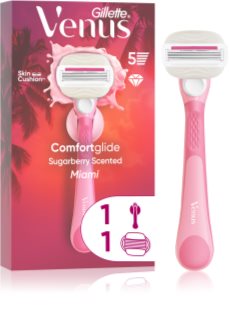 Gillette Venus Comfortglide Sugarberry Miami Damen Rasierer 1 St.