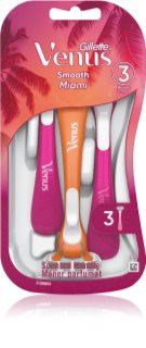 Gillette Venus Smooth Miami Engångsrakhyvlar För kvinnor 3 st.