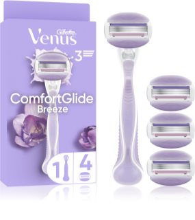 Gillette Venus ComfortGlide Breeze brijač + zamjenske britvice 4 kom