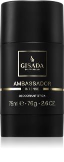 Gisada Ambassador Intense desodorante en barra para hombre 75 ml