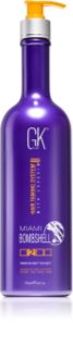 GK Hair Miami Bombshell Taming Blonde Treatment masca cu keratina pentru parul blond cu suvite