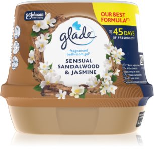 GLADE Sensual Sandalwood & Jasmine Duftgel für das Badezimmer 180 g