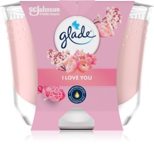 GLADE I Love You scented candle