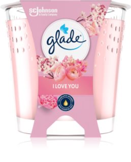 GLADE I Love You bougie parfumée