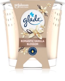 GLADE Romantic Vanilla Blossom vela perfumada
