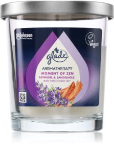 GLADE Aromatherapy Moment of Zen dišeča sveča 170 g