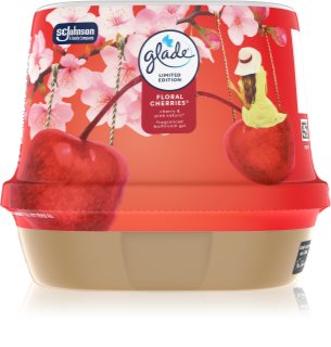 GLADE Floral Cherries vonný gel do koupelny 180 g