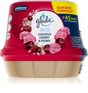 GLADE Luscious Cherry & Peony duftgel til badeværelset 180 g
