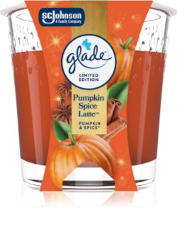 GLADE Pumpkin Spice Latté αρωματικό κερί