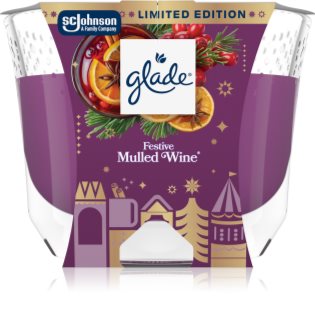 GLADE Festive Mulled Wine vonná svíčka