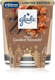 GLADE Warm Candied Almonds vonná svíčka 112 g