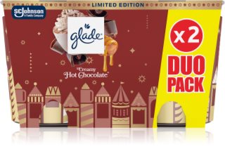 GLADE Creamy Hot Chocolate dárková sada 2x112 g