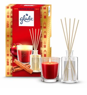 GLADE ONE Twinkling Apple & Cinnamon новорічний подарунковий набір