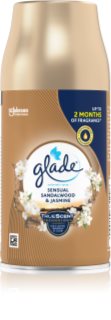GLADE Automatic Sensual Sandalwood & Jasmine automatický osvěžovač vzduchu – náhradní náplň 269 ml