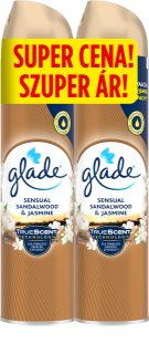 GLADE Sensual Sandalwood & Jasmine Lufterfrischer Duo 2x300 ml