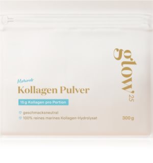 Glow25 Marine Kollagen Pulver Pulver mit Kollagen 300 g