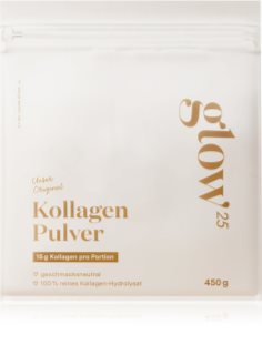 Glow25 Kollagen Pulver Pulver mit Kollagen 450 g