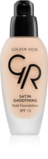 Golden Rose Satin Smoothing długotrwały podkład w płynie SPF 15 odcień 23 34 ml
