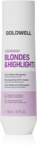 Goldwell Dualsenses Blondes & Highlights Anti-Yellow Shampoo shampoo keltaisia sävyjä neutralisoiva
