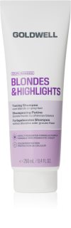 Goldwell Dualsenses Blondes & Highlights Toning Shampoo violetti sävyttävä shampoo 250 ml