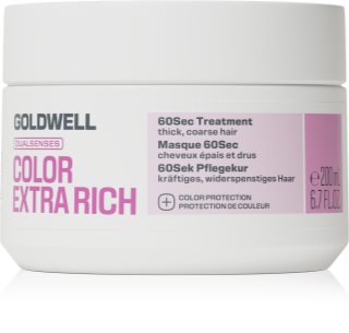Goldwell Dualsenses Color Extra Rich 60Sec Treatment Regenererende behandling for skinnende hårfarve 200 ml