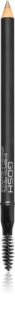 Gosh Eyebrow lápis de sobrancelhas com escova tom 03 Grey Brown 1.2 g
