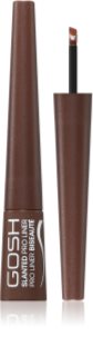 GOSH COPENHAGEN Slanted Pro Liner tekuté linky na oči odtieň 003 Matt Brown 2.5 ml