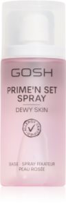 GOSH COPENHAGEN Prime'n Set Dewy Skin rozjasňující fixační sprej na obličej 50 ml