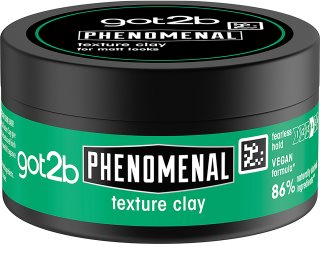 got2b Phenomenal arcilla moldeadora de acabado mate para el cabello para dar definición y mantener la forma 100 ml